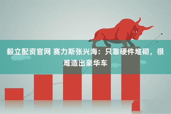 毅立配资官网 赛力斯张兴海：只靠硬件堆砌，很难造出豪华车